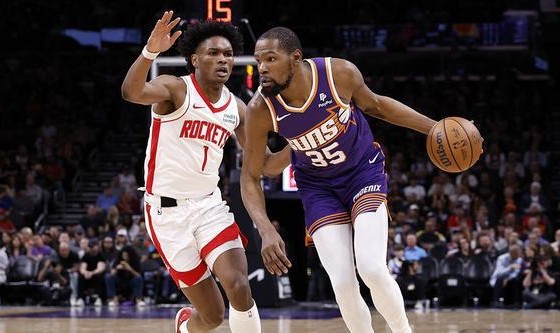 阿门：光是想想能和凯文-杜兰特一起上场 我就会忍不住笑出来